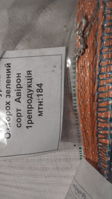 Горох зелений зимуючий Авірон