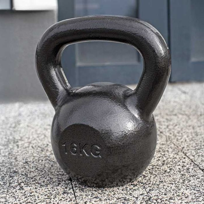 Kettlebell żeliwny 12 kg / 16 kg