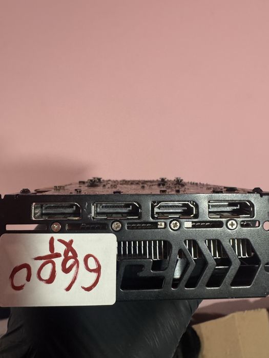 Відеокарта Power color Rx 6600xt 8gb з дефектом!