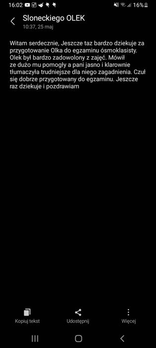 Matematyka i geografia stacjonarne Dobrego pasterza/online korepetycje