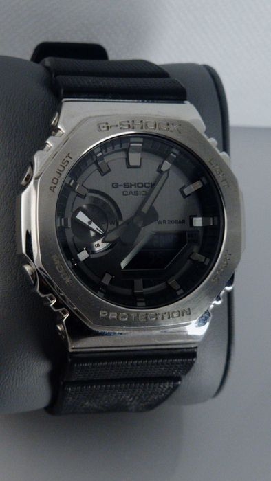 Zegarek Casio G-Shock GM-2100-1A Metal CasiOak 44.5mm Stan BDB Pudełko