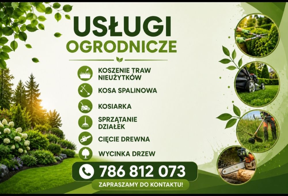 usługi ogrodnicze