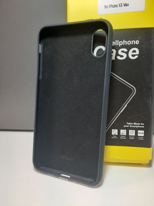 Etui na IPhone XS Max z mikrofibrą