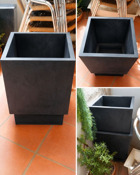 Vasos decorativos metal grandes