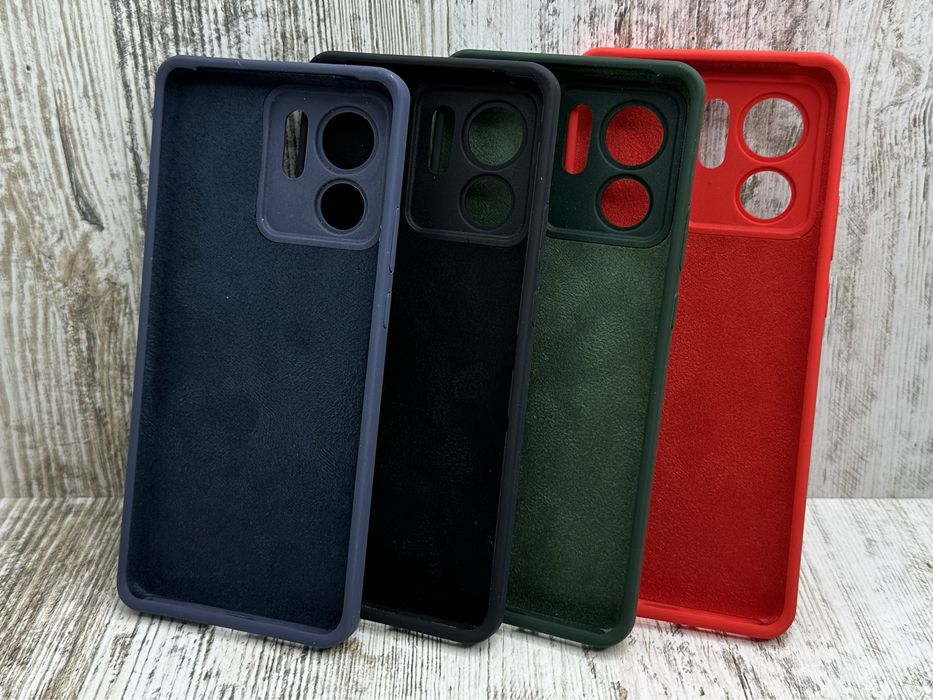 Не пачкаются! Чехол Silicone Case на Motorola Edge 40/ 40 Neo чохол