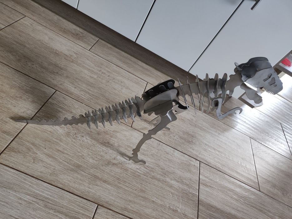 Dinozaur 3D Metal Duży