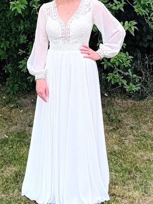 Suknia ślubna model BOHO