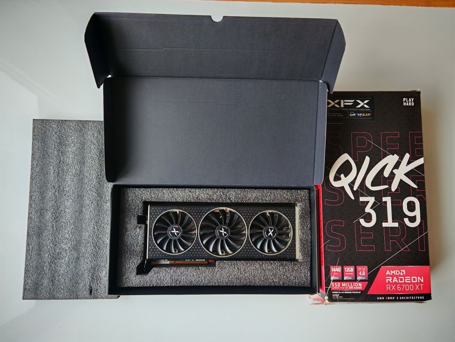 Karta Graficzna AMD XFX 6700XT Qick 319