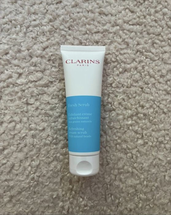 Clarins fresh scrub peeling do twarzy