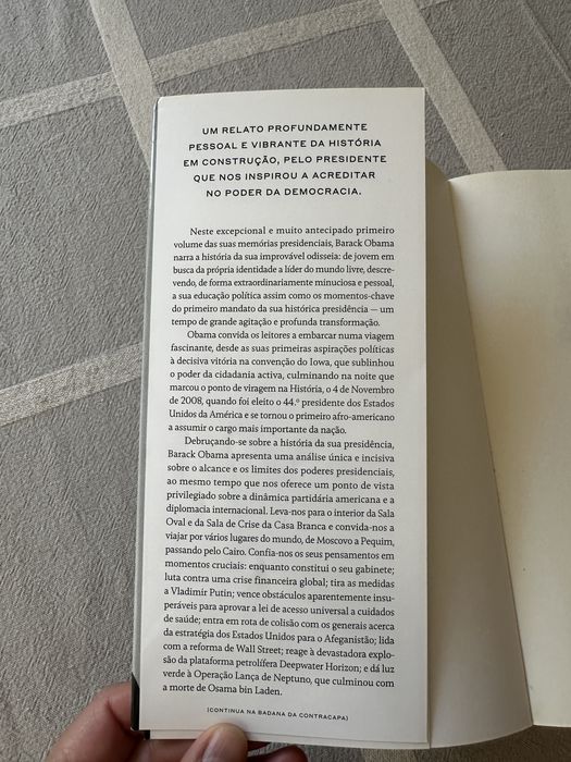 Barak Obama, uma terra prometida