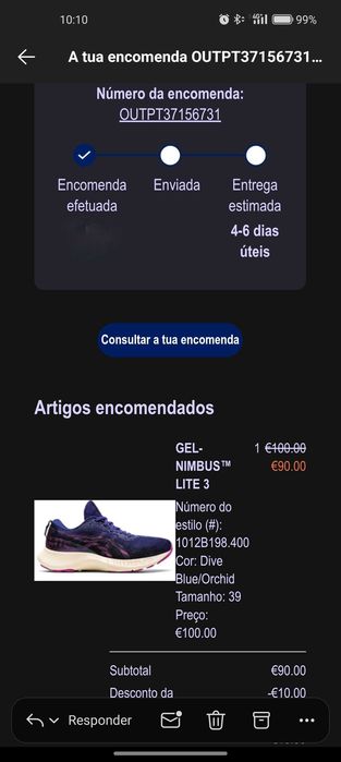 Sapatilhas ASICS Gel-Nimbus Lite 3