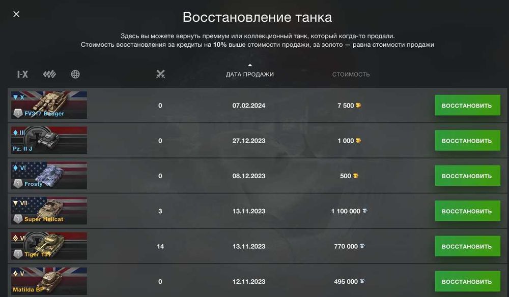 Аккаунт Wot Blitz