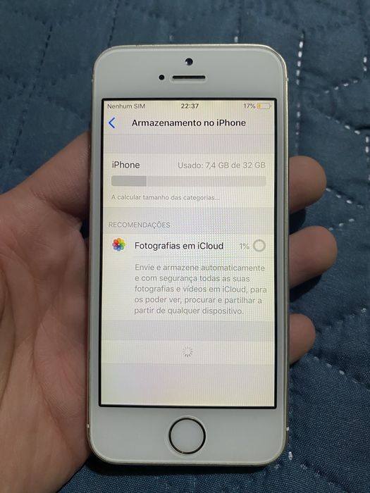 iPhone 5s Branco/Dourado 32GB