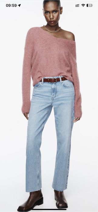 Знижена ціна! Джинси Zara прямі, Зара джинсы теперішня колекція