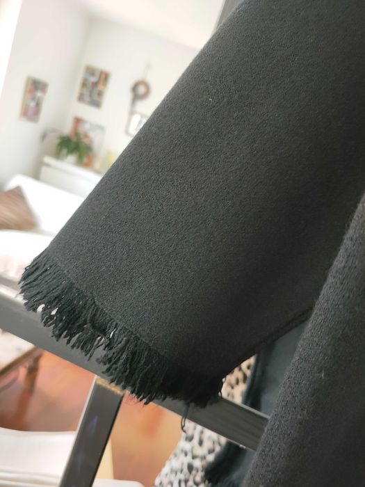 Komplet dzianina sweterkowa wiskoza set angora S M