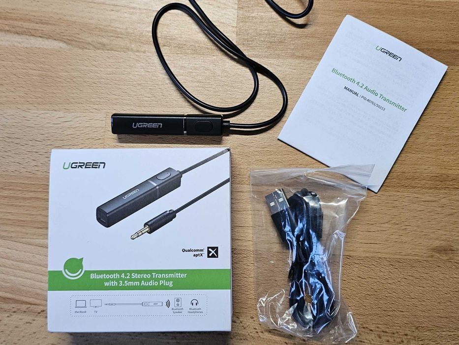 Nadajnik Bluetooth UGREEN CM107 (Transmitter) Jack 3.5mm