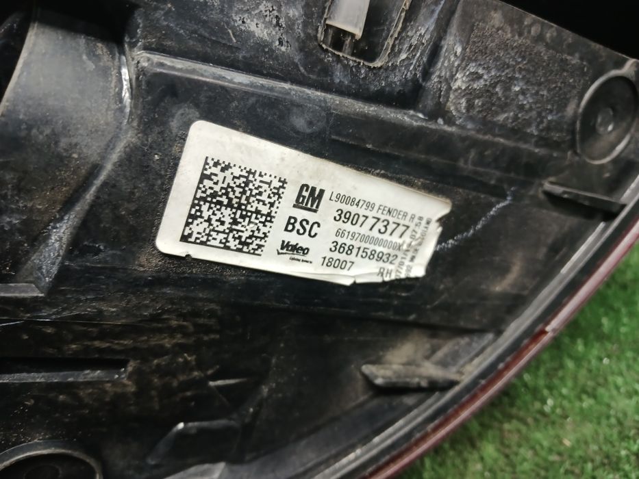 Задній правий LED ліхтар opel astra k універсал 2018