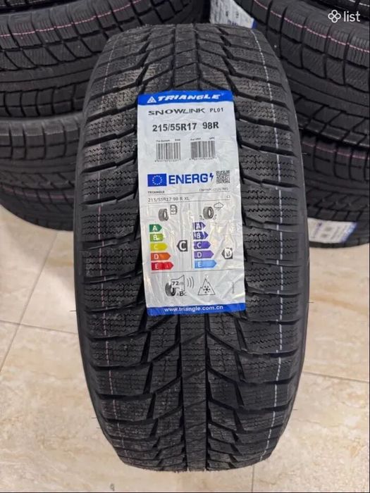 Зима шини Triangle Snowlink PL01 215/55 R17 98XL, усі розміри!!!