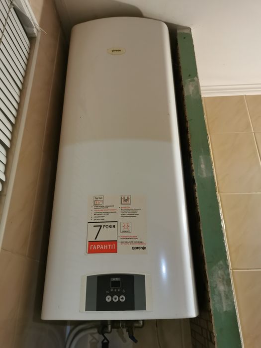Бойлер gorenje 80 літрів
