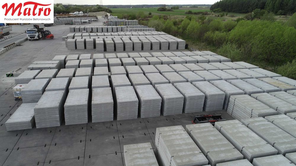 Płyta drogowa 300/150/20cm  wzmacniana w klasie 110 kn/m2 drogowe mon
