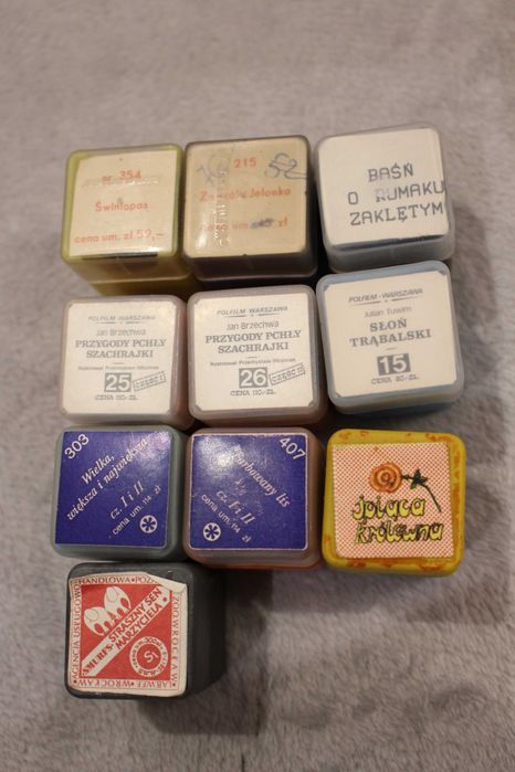 Bajki na kliszy do projektora z PRL