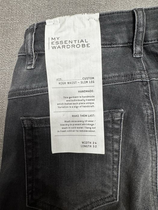 Nowe jeansy Celina high slim my essential wardobe 82% bawelna