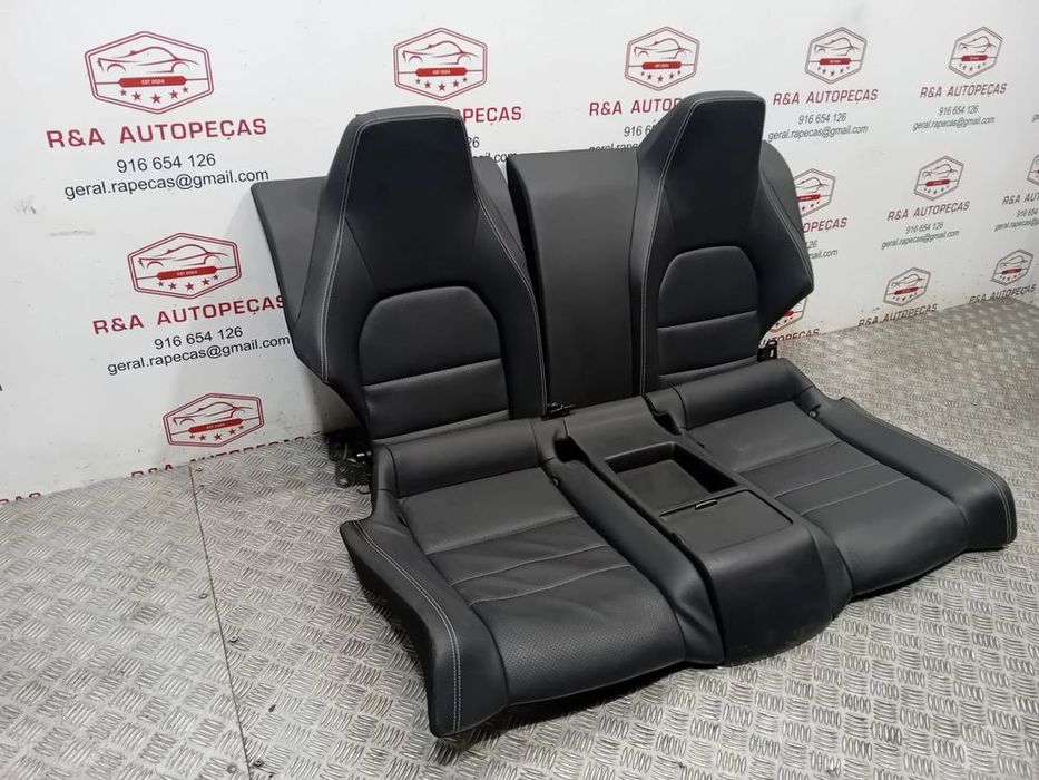 Conjunto de Bancos Mercedes Class E Coupé W207 Elétricos em Pele