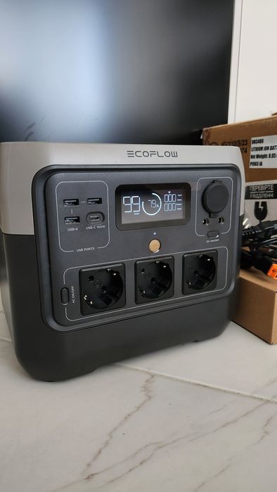 Зарядна станція Ecoflow River 2 Pro (768 Вт год, 800 Вт, 1600 Вт max)