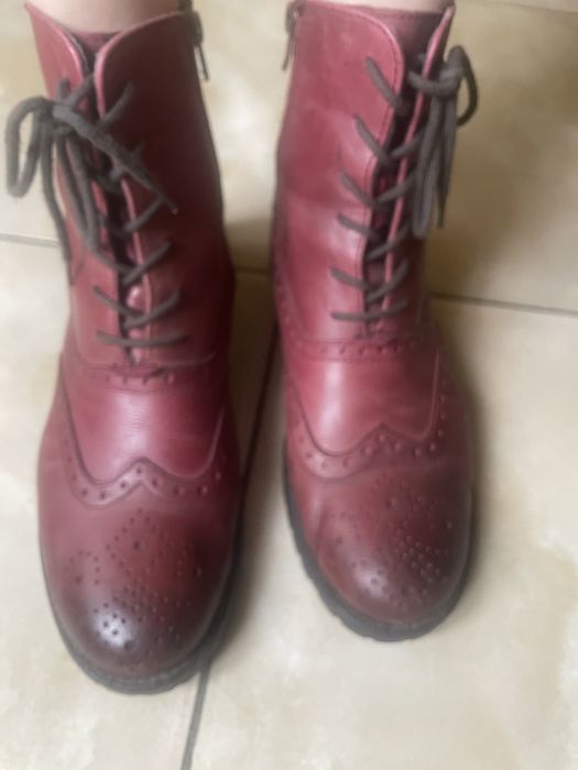 Жіночі шкіряні черевики  39,40