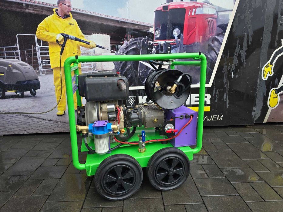 Myjka spalinowa Yanmar Diesel Pompa Interpump, Falch,Karcher,Oertzen