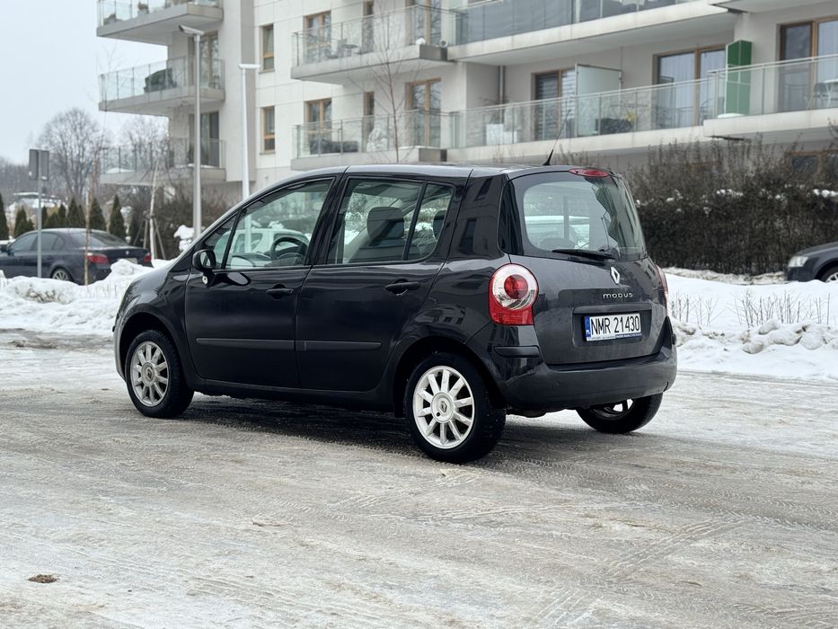 Renault Modus 1.2b 227tys km Klima / Alu / Dlugie oplaty