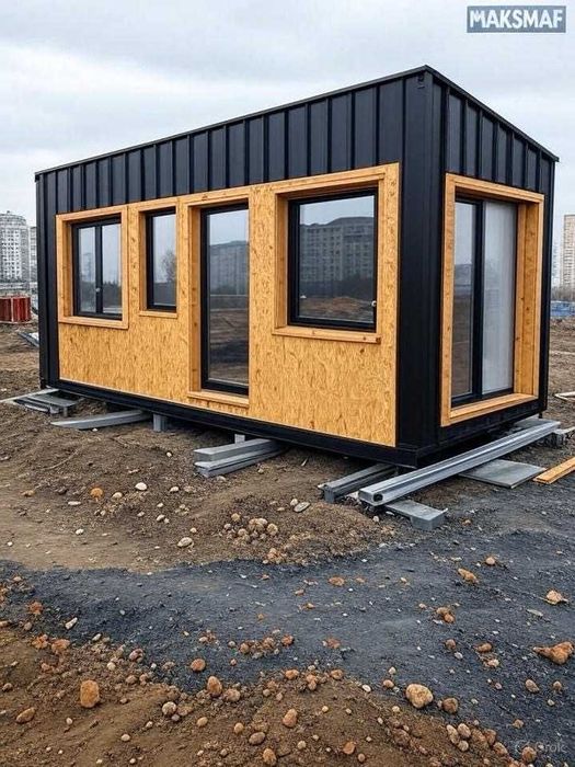 Модульний будинок, дачний будинок, битовка,  побутівка,