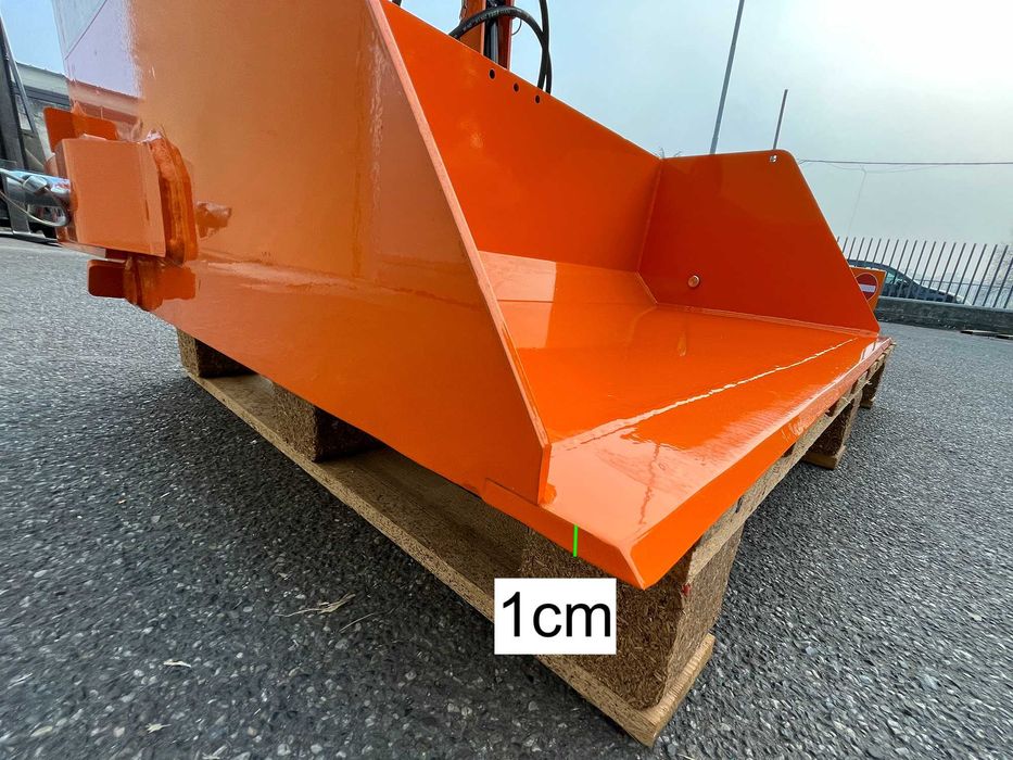 Caixa de Carga Hidráulica 1.20m BUCKET-120H- Aço Hardox - ENVIO GRÁTIS