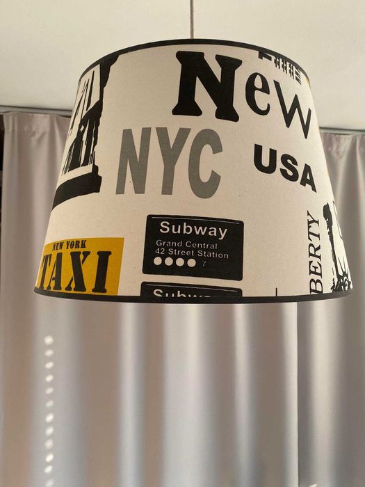 Abażur/Żyrandol New York 2 szt.