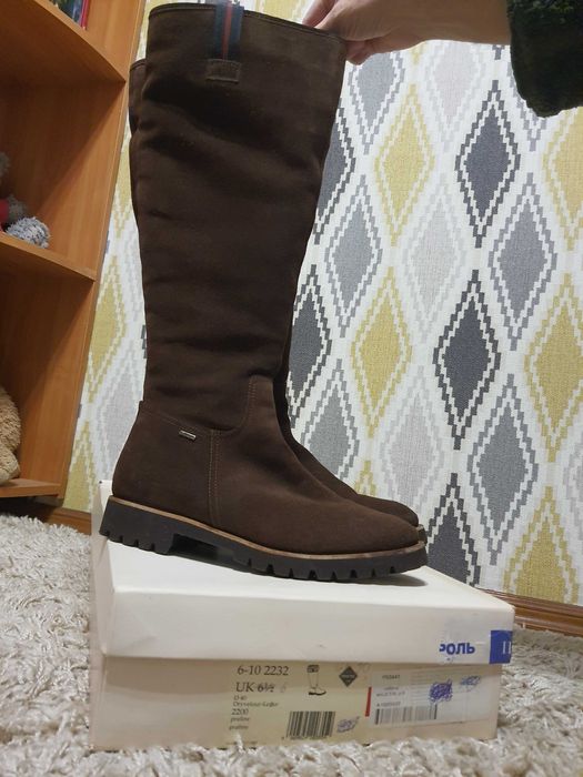 Зимові чоботи в гарному стані Hogl розмір 6 (десь на 38 із панчохами)