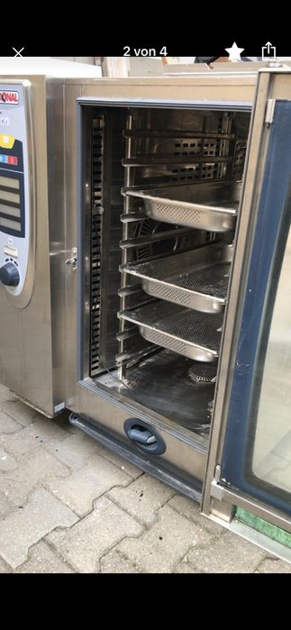 Конвекційна піч. Пароконвектомат Rational Scc101