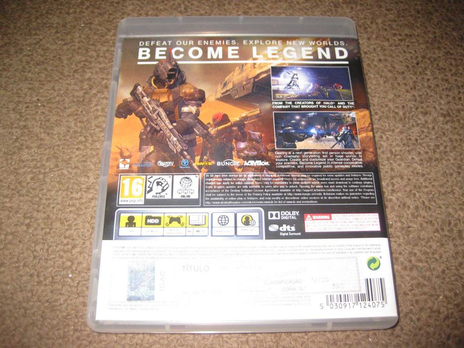 Jogo "Destiny" para PS3/Completo!64586426674947121
