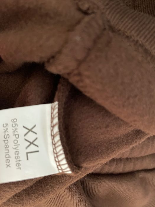 Brązowy dres XXL