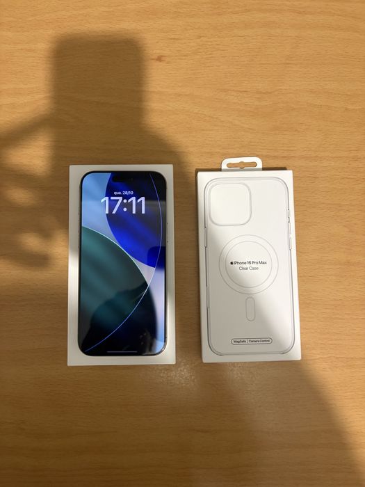 iPhone 16 Pro Max 256GB Titânio | 94% Bateria | Capa Apple MagSafe Oferta