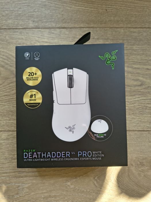 Razer DeathAdder V4 Pro - Biała