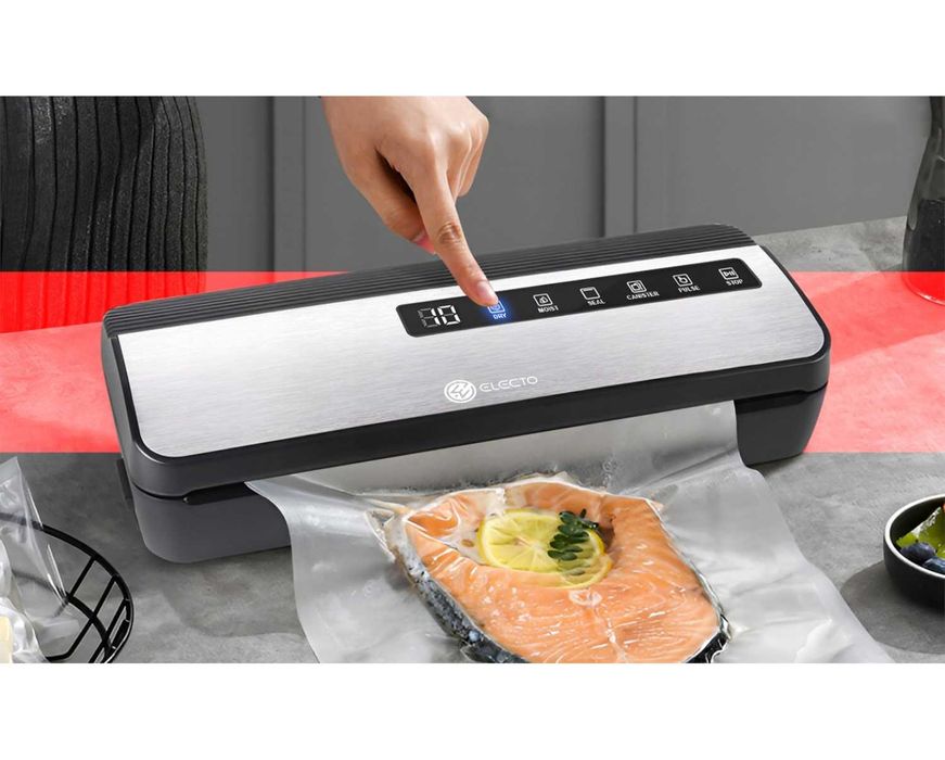 Zgrzewarka Próżniowa Do Żywności Pakowarka Automatyczna + 10 Worków