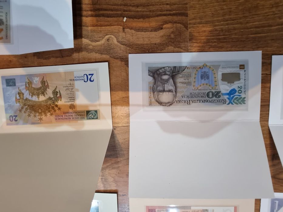 Banknoty kolekcjonerskie zestaw 15szt.
