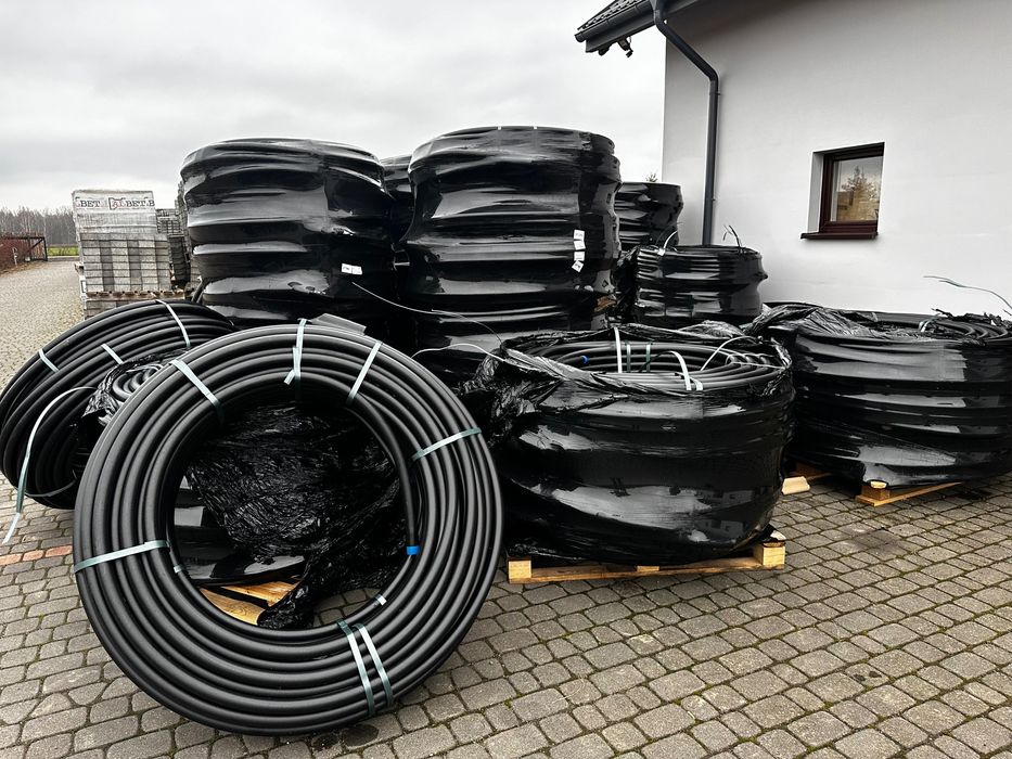 Sonda geotermalna do pomp ciepła 100m 40x3.0 HDPE RC odwierty