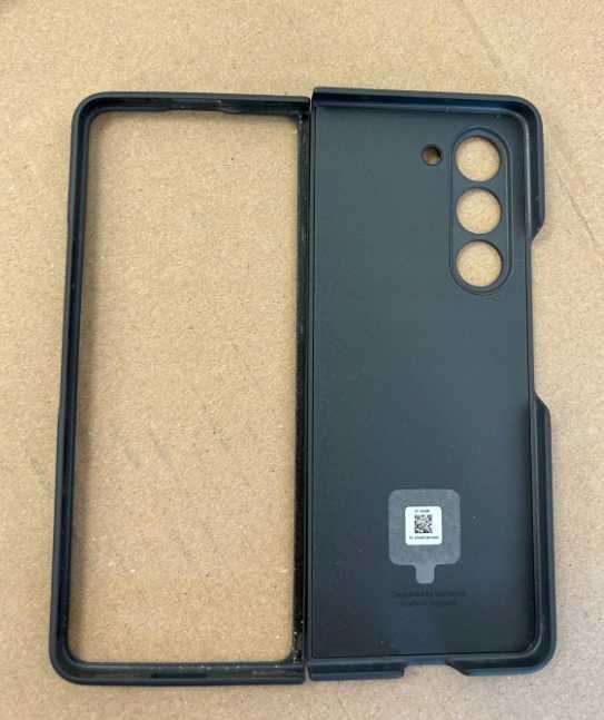 Plecki ochronne do Samsung Galaxy Z Fold5 – szare, elegancka ochrona