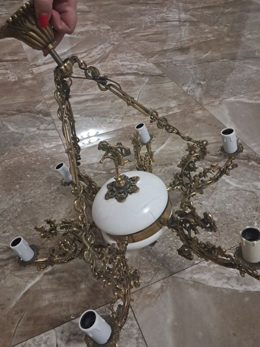 Sprzedam żyrandol i kinkiet