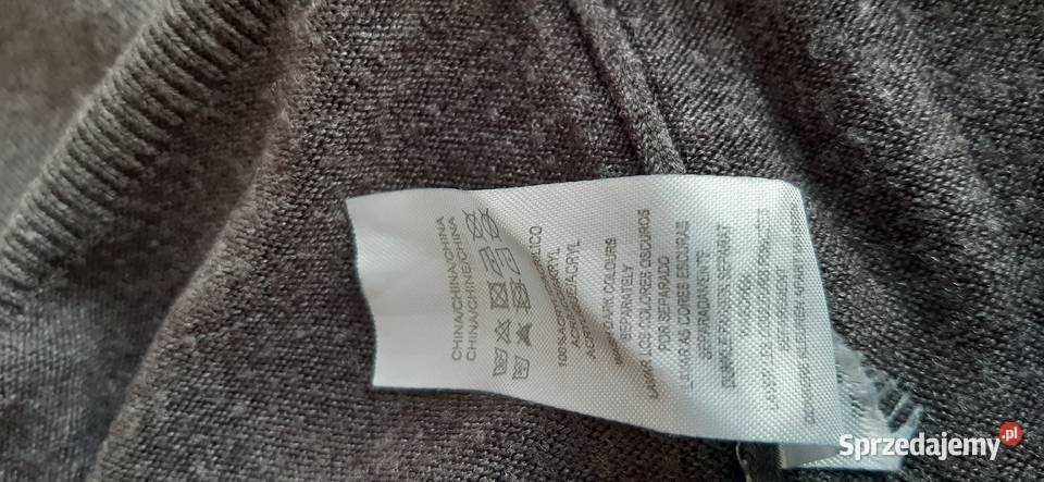 sweter popielaty