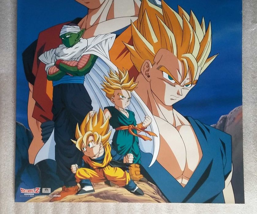 Raro Poster Dragon Ball Z- Super Saiyan