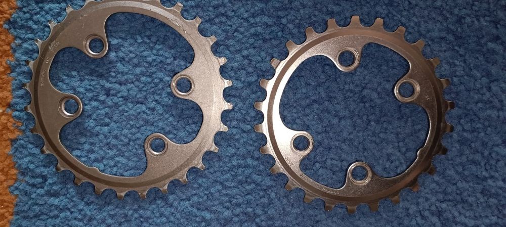 Pratos pedaleira Shimano XT  36-26 BC