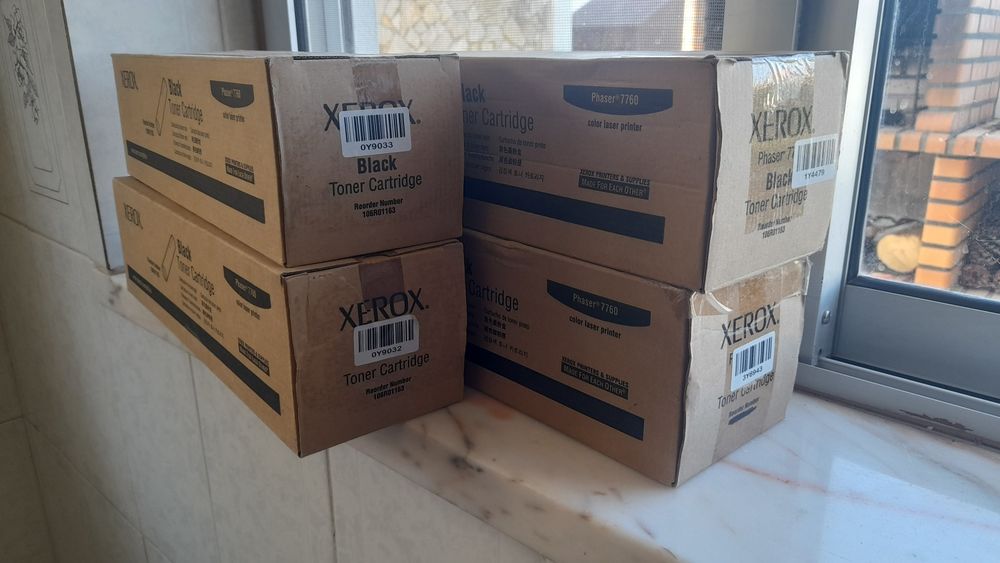 Toner preto/black Xerox Phaser 7760