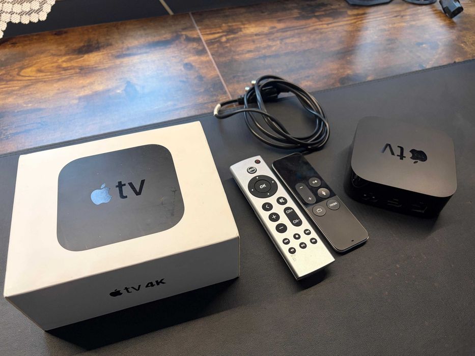 Apple TV 4K HDR 64GB (A1842) | Oryginalne Pudełko | Stan BDB | Okazja